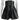 Gothic Synthetic Leather Black Pleated Dark Vintage Slim Tie Front Mini Skirts for Women Streetwear  -  GeraldBlack.com