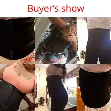 Gray Womens Breathable Slimming Body Shaper Belt Tummy Control Waist Trainer Belly Modeling Shapewear  -  GeraldBlack.com