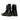 Handmade Men Cool Black Leather Silver Metal Head Lace-up Zipper Boots Big Size US6-US12  -  GeraldBlack.com