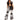 High Waist Contrast Color Patchwork Tight Street Elastic Stretchy Skinny Bell Bottoms Grunge Flared Jeans  Pants  -  GeraldBlack.com