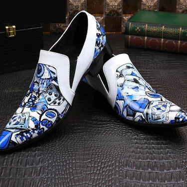 Italian Style Designer's Men's Pointed Toe Artist Dress Rock Party Night Club Wedding Shoes  -  GeraldBlack.com