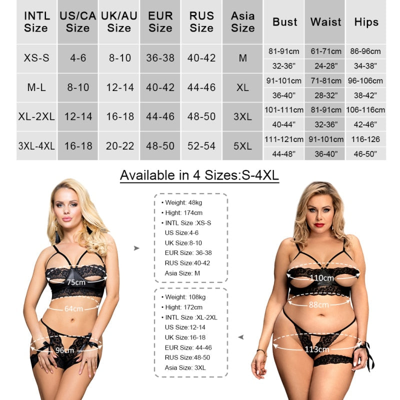 Women's Polyester Sexy Lace Leather Open Cup Bra Hollow Out Lingerie S GeraldBlack.com Women's Polyester Sexy Lace Leather Open Cup Bra Hollow Out Lingerie S GeraldBlack.com