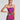 Ladies Sexy Printed Strapless Mesh Splice Split Celebrity Party Sleeveless Printed Split Colorful Holiday Dress  -  GeraldBlack.com