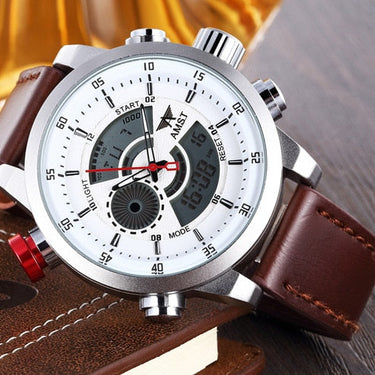 Luxury Dlectronic Digital Business Wristwatch Sports Alarm Clock Watch for Men  -  GeraldBlack.com