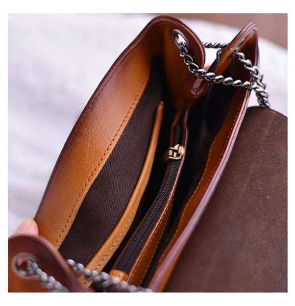 Luxury genuine leather women's weekend outdoor party designer shoulder crossbody bag  -  GeraldBlack.com