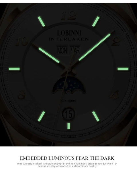 Luxury men clock top seagull mechanical watches fashion Relogio Masculino For Luminous  -  GeraldBlack.com
