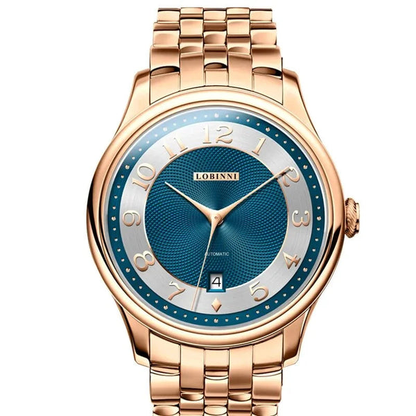 Luxury Men Paris Dial Miyota 8215 Automatic Mechanical Sapphire Simple Wristwatches  -  GeraldBlack.com