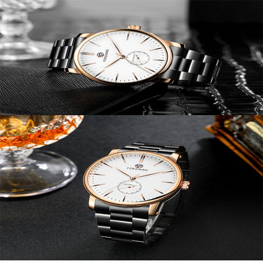 Luxury Stainless Steel Waterproof Mechanical Big Dial Automatic Wristwatches  -  GeraldBlack.com