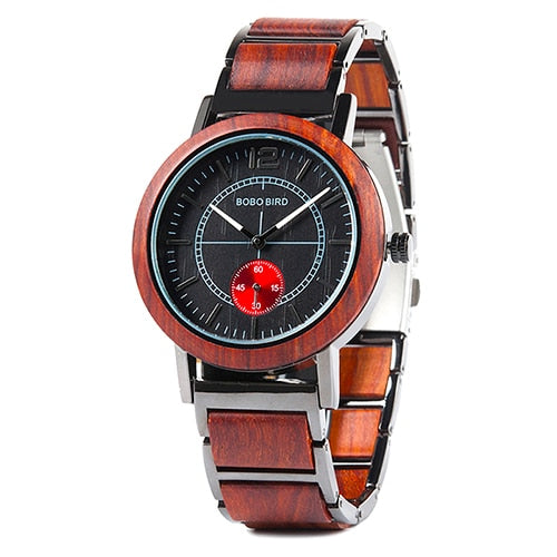 Luxury Wood Watches Men and Women Quartz No Waterproof Wristwatches  -  GeraldBlack.com