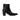 Men 7.5CM Heels High Black Genuine Leather Gentlemen Party and Wedding Ankle Boots  -  GeraldBlack.com
