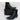 Men Black Leather Fashion Designer Lacing Up Buckle Strap Pointed Toe Short Motorcycle Boots EU38-46  -  GeraldBlack.com