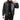 Men Cowhide Leather Mink Collar Fur In One Fur Winter Jacket  -  GeraldBlack.com