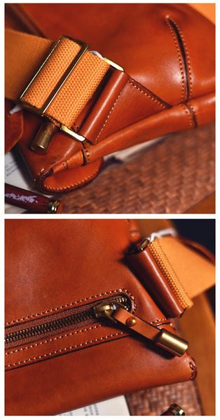 Men outdoor casual designer luxury genuine leather messenger shoulder bag  -  GeraldBlack.com