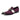 Men Pointed Iron Head Purple Leather Personality Party and Wedding Dress Shoes  -  GeraldBlack.com