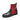 Men Round Toe Western Cowboy Black Red Genuine Leather Short Motorcycle Boots Big Sizes!  -  GeraldBlack.com