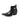 Men's 6.5cm Heels Black Genuine Leather Pointed Western Cowboy Short Ankle Boots Big Sizes  -  GeraldBlack.com