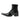 Men's Rock Western Fashion Iron Toe Black Leather Buckles Knight Zip Ankle Boots Big Sizes US6-13  -  GeraldBlack.com