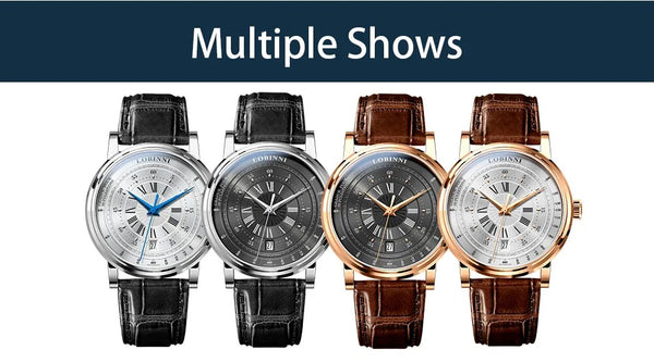 Men Top Luxury Japan Import NH35A SII O Auto Mechanical MOVT Clock Sapphire Watch  -  GeraldBlack.com