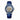 Mens Designer Automatic Watch Steel Case Skeleton Dial Blue Leather Strap Mechanical Watch Relogio Masculino  -  GeraldBlack.com