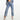 Metallic Gold Silver Straight Leg High Waist Pants for Women Streetwear Vintage Autumn Denim Jeans Trousers  -  GeraldBlack.com