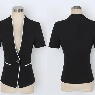Novelty Summer Formal Professional Business Women Suits With Jackets And Pants Female Trousers Sets OL Styles Blazers Outfits  -  GeraldBlack.com