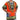 Orange Men 3D African Ethnic Primitive Tribal Dashiki Printing Pocket Short Sleeve Oversized Shirt Fashion Clothing  -  GeraldBlack.com