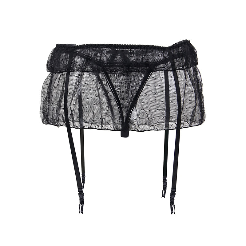 Women's Sexy Black Lace Mini Skirt Garter Belt Suspender Lingerie GeraldBlack.com Women's Sexy Black Lace Mini Skirt Garter Belt Suspender Lingerie GeraldBlack.com