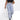 Plus Size Streetwear Ripped Casual Straight Women Fall High Waist Loose Fit Bootcut Wide Leg Jeans Pant  -  GeraldBlack.com