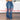 Plus Size White Blue Stretchy Women 5XL High Waist Vintage Bell Bottom Denim Flare Jean Pants  -  GeraldBlack.com