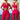 Red Women Seamless Long Sleeve Bra High Waist Leggings 2PCS Fitness Sports Gym Workout Yoga Set  -  GeraldBlack.com