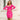 Rosered Color Women Long Sleeve Square Collar Bodycon Mini Bandage Crystal Fashion Birthday Party Homecoming Dress  -  GeraldBlack.com