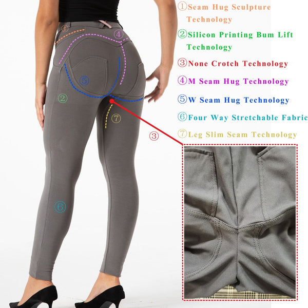 Scrunch Bum Lift Women Workout Yoga Pants Booty Leggings Tummy Control Compression Tights Pants  -  GeraldBlack.com