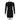 Sexy Ladies Black Skinny Slim Mini Knitted Elegant Bandage High Collar Long Sleeve Solid Streetwear Party Dresses  -  GeraldBlack.com