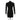 Sexy Ladies Black Skinny Slim Mini Knitted Elegant Bandage High Collar Long Sleeve Solid Streetwear Party Dresses  -  GeraldBlack.com