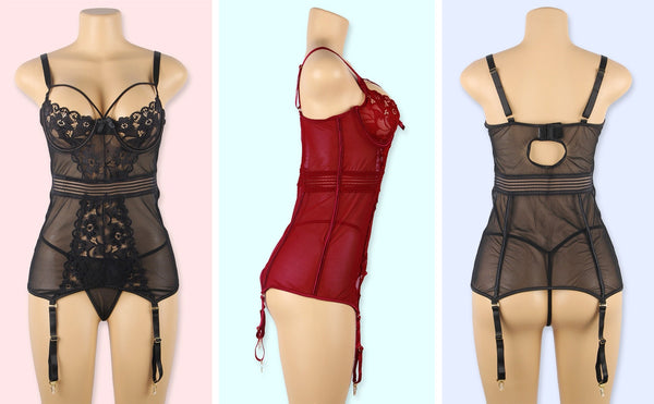 Sexy Nightie Lingery Plus Size Babydoll Dress For Women  -  GeraldBlack.com