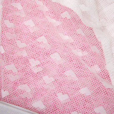 Sexy See Through Lace Body Polka Dots Open Crotch Babydoll White Erotic Lingerie Fantasy Tights Tops Underwear  -  GeraldBlack.com