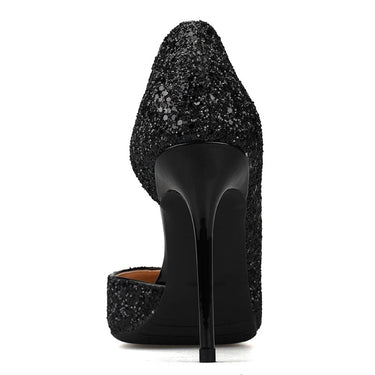 Sexy Woman Spring Autumn Bling Glitter High Heel Pumps Wedding Party Shoes  -  GeraldBlack.com