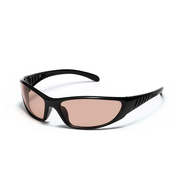 Silver Women Men Retro Punk Cycling Sports Trendy Shades Goggle Outdoor Sun Glasses  -  GeraldBlack.com