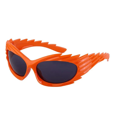 Spike Rectangle Women Men Sports Star Luxury Retro Punk 2000's Eyewear Shades UV400 Sunglasses  -  GeraldBlack.com