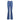 Spring Melody Super Elasticity Striped Blue Denim Street Stretch Skinny Denim Flare Jeans Trousers  -  GeraldBlack.com