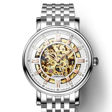 Switzerland Luxury Business Skeleton Seagull Multifunction Sport Men Wristwatch  -  GeraldBlack.com