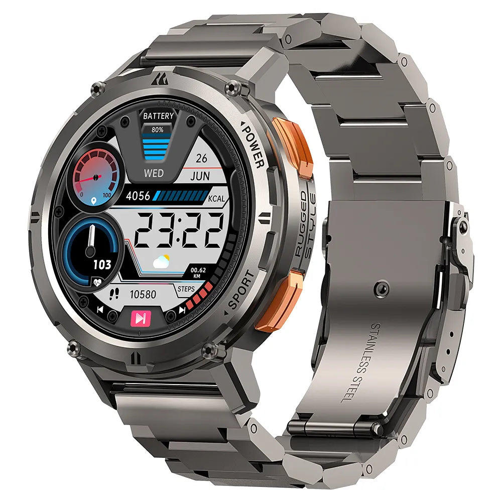 T2 Ultra Men AMOLED AOD Bluetooth Call Electronic Smart Watch  -  GeraldBlack.com
