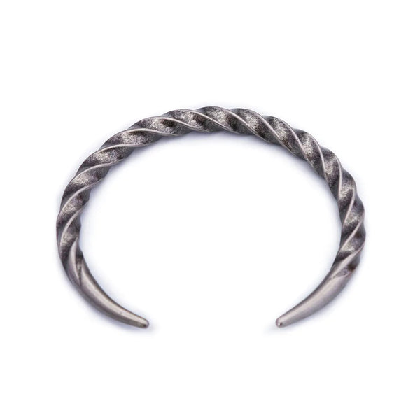 Unisex Design Fashion Vintage Simple Stainless Steel Trend Retro Bracelet Twist Bangle Party Jewelry Gifts  -  GeraldBlack.com