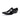 US6-S12 Personality Men's Pointed Toe Black Genuine Leather Slip-on Business Dress Shoes  -  GeraldBlack.com