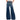 Vintage Denim Fringe Tassel Low-rise Slim Hip Bell-bottom Loose Wide Leg Mom Flare Jeans Streetwear  Distressed Melody Pants  -  GeraldBlack.com