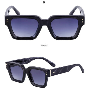Vintage Millionaire Trendy Fashion Retro Square Sunglasses For Men Women  -  GeraldBlack.com