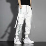 White Autumn Plus Size Men Thin Design Casual Work  Jogging Military Cargo Pants Track Pants Joggers  -  GeraldBlack.com