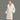 White Color Women Natural Fox Fur Collar Cashmere Wool Blends Long Winter Outerwear Streetwear  -  GeraldBlack.com