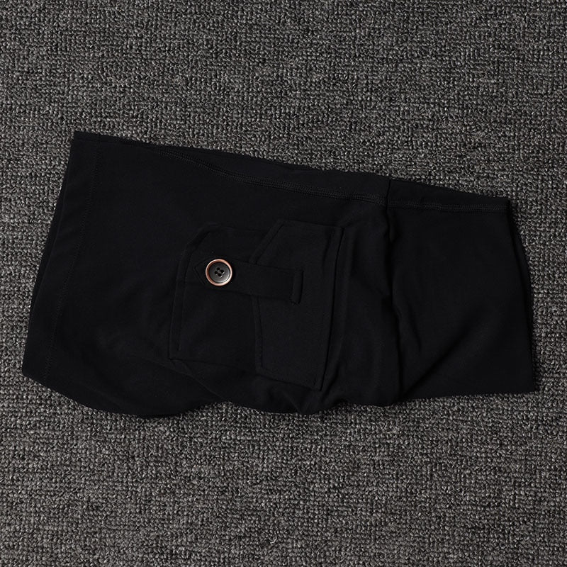 Women Black High Waist Sports Shorts With Pocket Sportswear Gym Workout Cycling Fitness Yoga Shorts Clothes  -  GeraldBlack.com
