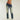 Women Blue Denim Irregular Low Waist Straight Leg Streetwear Jeans 90s Vintage  -  GeraldBlack.com